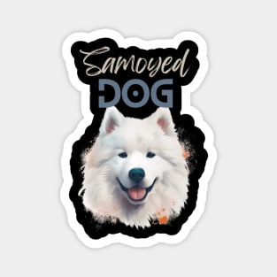 Samoyed Dog, for Samoyed lovers that whant to show it! Magnet