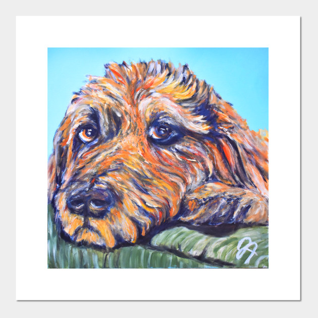 labradoodle wall art