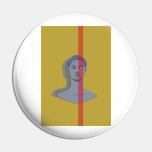 Yellow Stare Pin