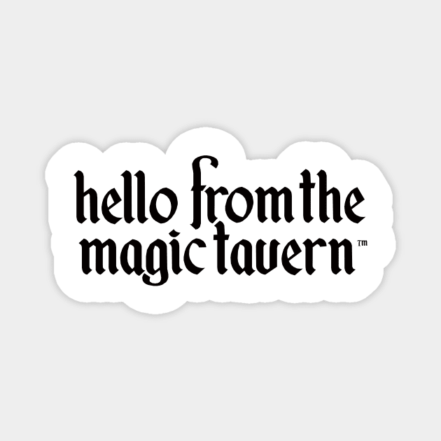 HFTMT logo Magnet by Hello From the Magic Tavern