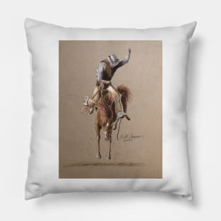 Bronc Riding Pillow