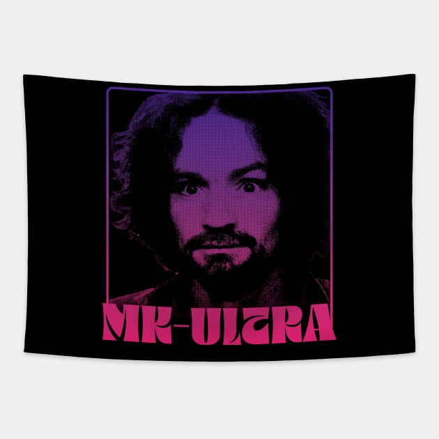 Charles Mason MK ULTRA Tapestry by SBSTN