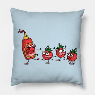 Zombie Ketchup Pillow