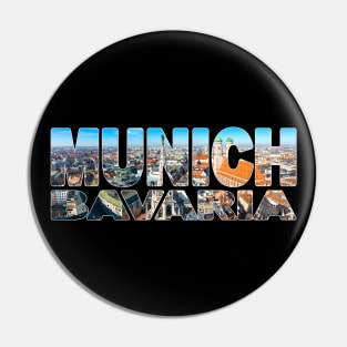 MUNCHEN Bavaria - Germany Cityscape Pin