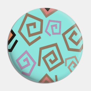 Moroccan Tile Design | Turquoise and Brown Pin