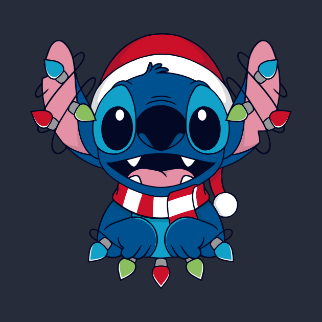 Ohana Christmas Holiday by Alundrart