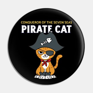 Pirate Cat Cute Anime Pin