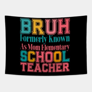 Funny Sarcastic for Mom, Funny Mom , Bruh Formerly Known as Mom , Funny Quote , Mothers Day , Mama Tapestry