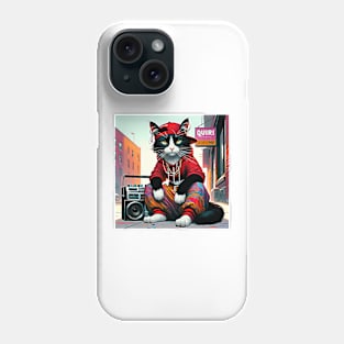 retro cat Phone Case