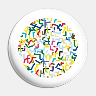 Cheerful abstract colors Pin