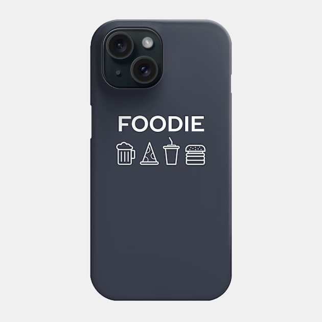 Cool Foodie T-Shirt Phone Case by happinessinatee