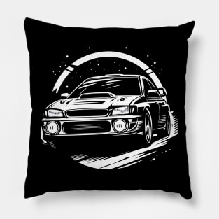 Subaru Impreza STI Rally Car Pillow