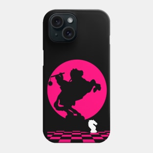 Pink Chess Knight Phone Case