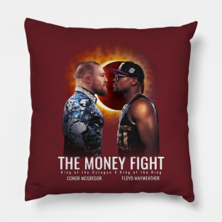 the money fight Pillow