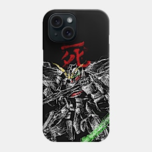 Scribble Mecha Grim Reaper Phone Case