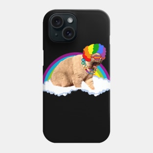 Crazy Afro Cat Phone Case