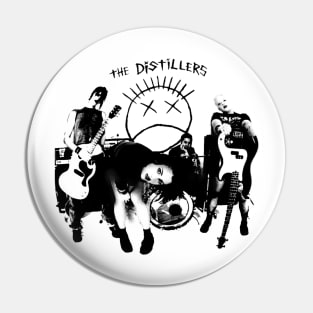 Live the music the distillers Pin