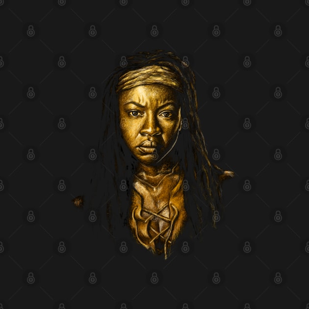 Michonne Golden by ShayLei