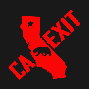 CALEXIT   (Red) T-Shirt