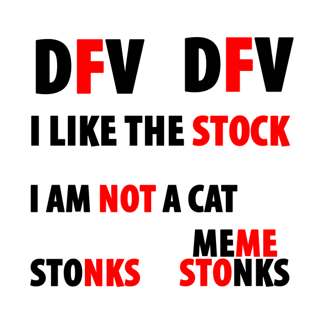 Meme stocks DFV stonks sticker pack by Captain-Jackson