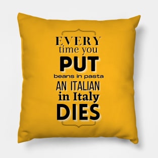 Poor italian Pillow