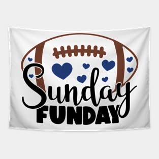 Sunday Funday Football Tapestry