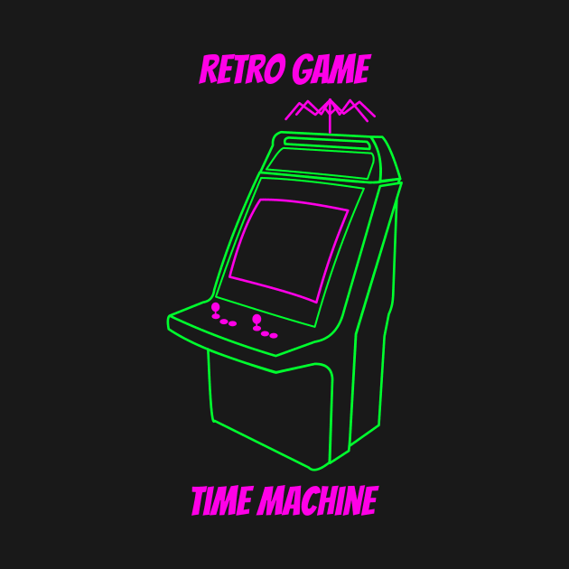 Retro Game Time Machine Podcast Alternate Logo by Retro Game Time Machine