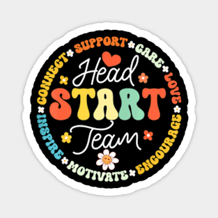 Head Start Team Homeschool Teacher Headstart Back To School Magnet