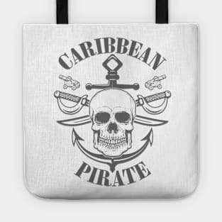 Caribbean pirate Tote