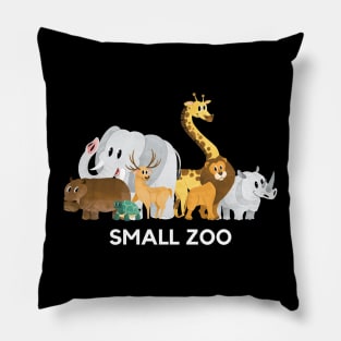 Small Zoo Pillow