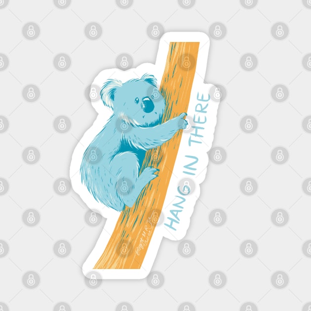 Koala - hang in there Magnet by iambirgitte