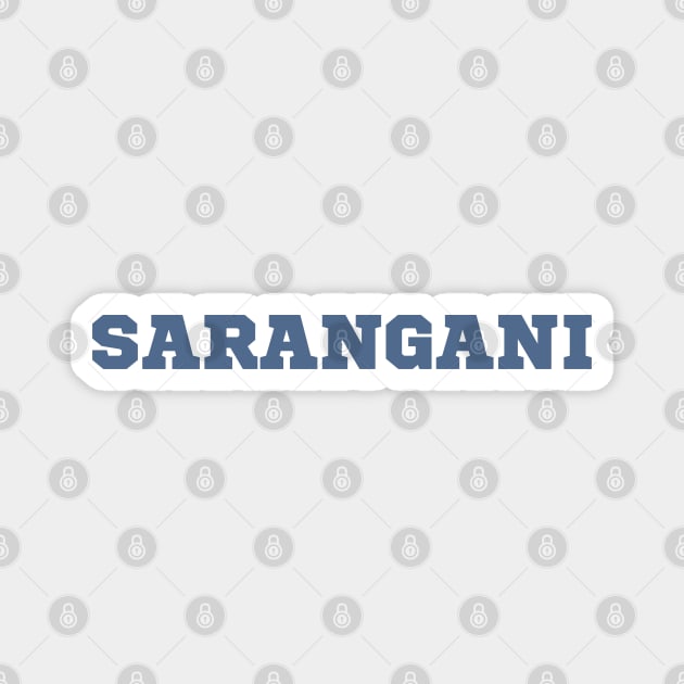 sarangani Philippines Magnet by CatheBelan