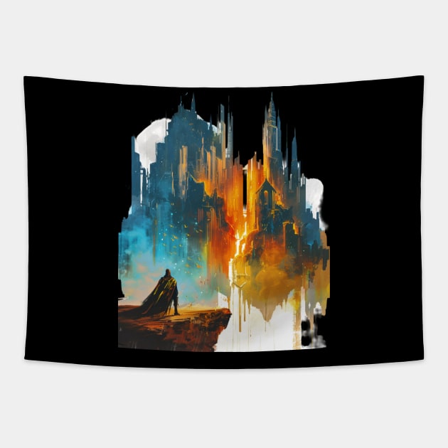 Dark Souls Formidable Fortresses Tapestry by Confused Reviews