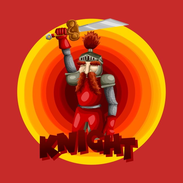 knight knighty cartoon animatronic LOGO HD by Super-TS