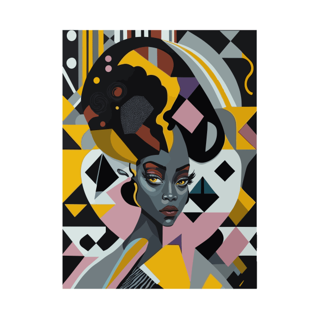 Cusbism African Queen Art by Luvleigh