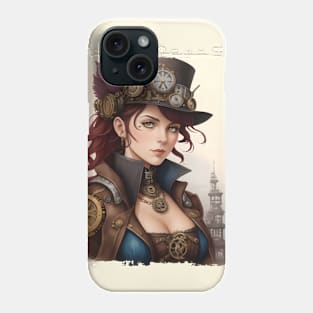 Steampunk Lady Phone Case