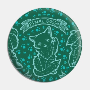 Kitty Final Boss Pattern Pin