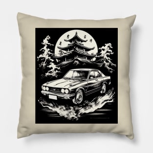 Racing Vintage JDM cars Retro Japanese Domestic Market Pillow