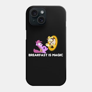 Breakfast is magic Phone Case