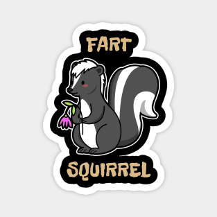 Fart Squirrel Magnet