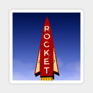 Rocket Sign Magnet