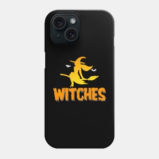 Flying witch Phone Case