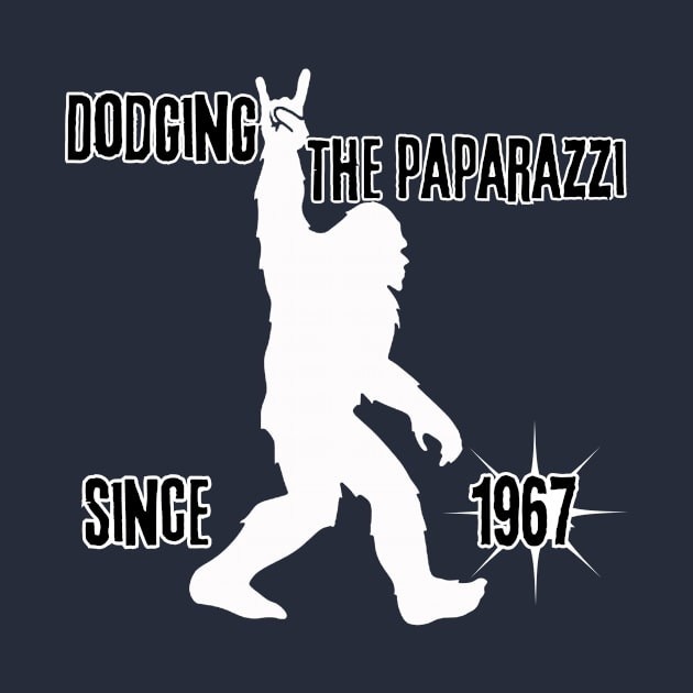Dodging the Paparazzi Since 1967 (Bigfoot) by TheMavenMedium