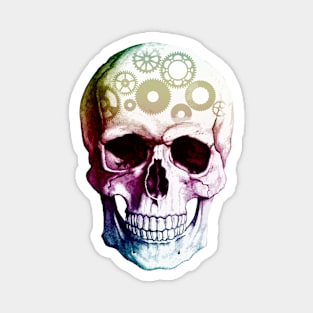 Thinking Skull Magnet