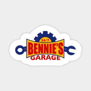 bennies garage the upshaw Magnet