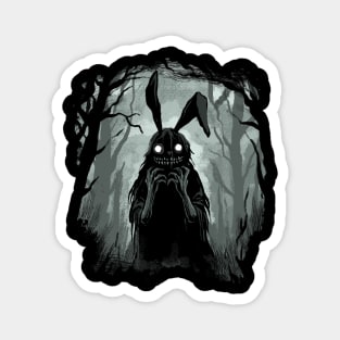 Gothic Bunny Magnet