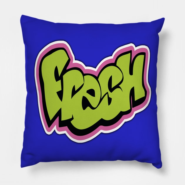 Fresh Tee Pillow by JustusC