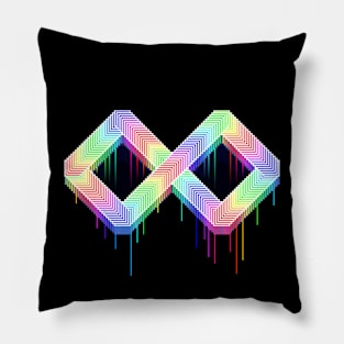 Color Infinity Pillow