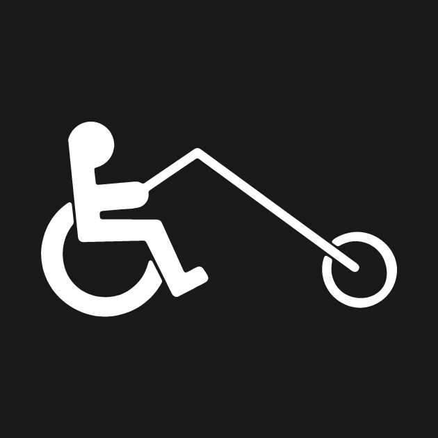 Wheelchair Rock Symbol by LordNeckbeard