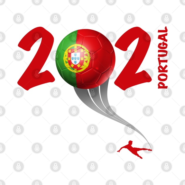 Portugal Euro Soccer 2021 by DesignOfNations